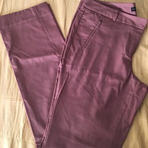 The Limited Exact Stretch Lilac Pant Size 14